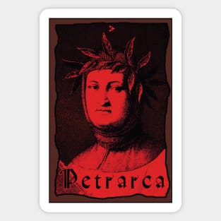 Francesco Petrarca or Petrarch - Sonnets About Love Sticker